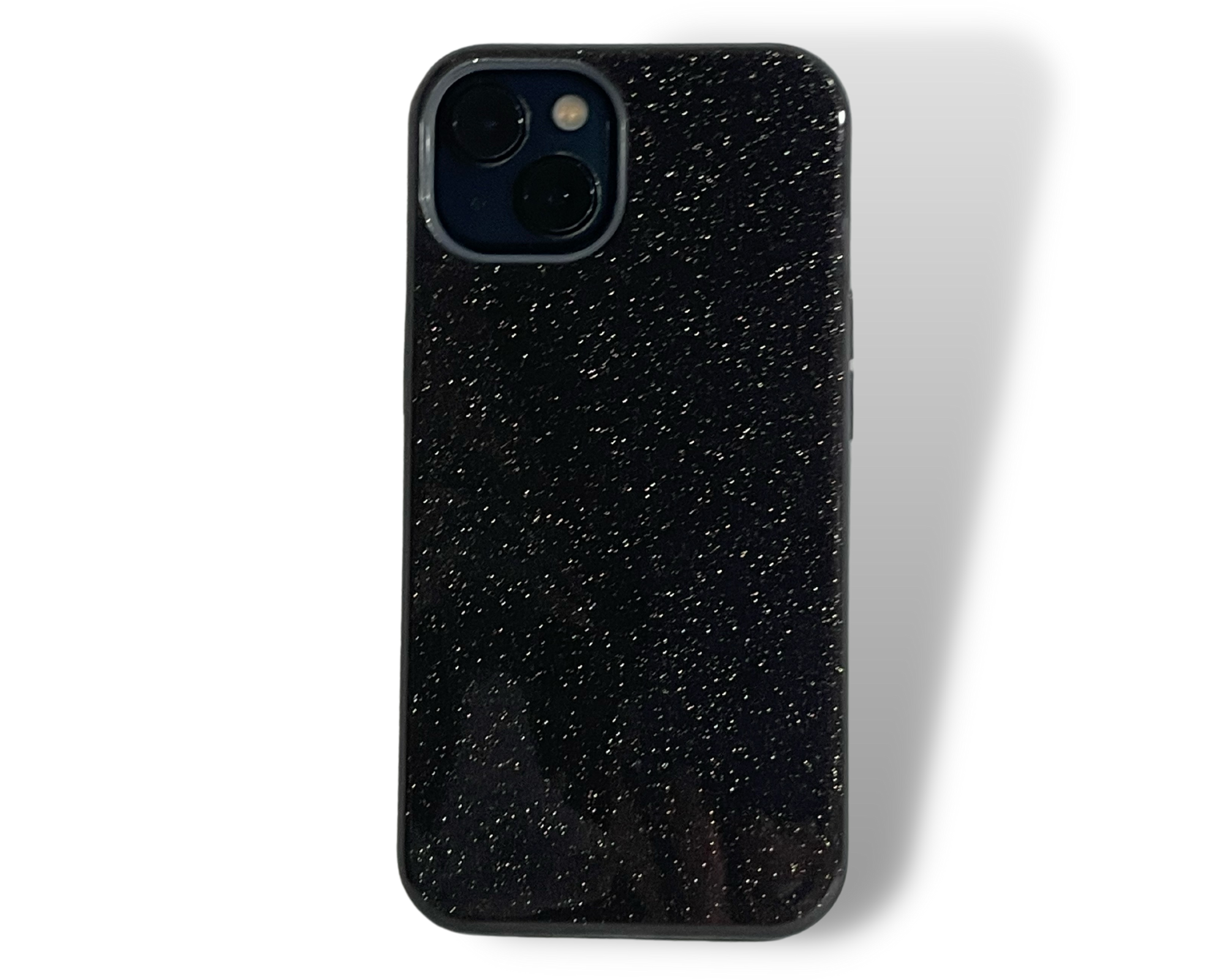 Coque Paillette Noir - Apple