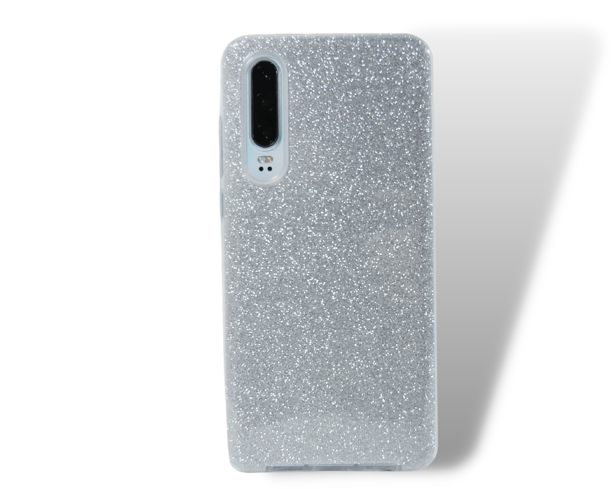 Coque paillette Argent - Huawei